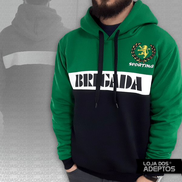 Sweat com Capuz Brigada Sporting